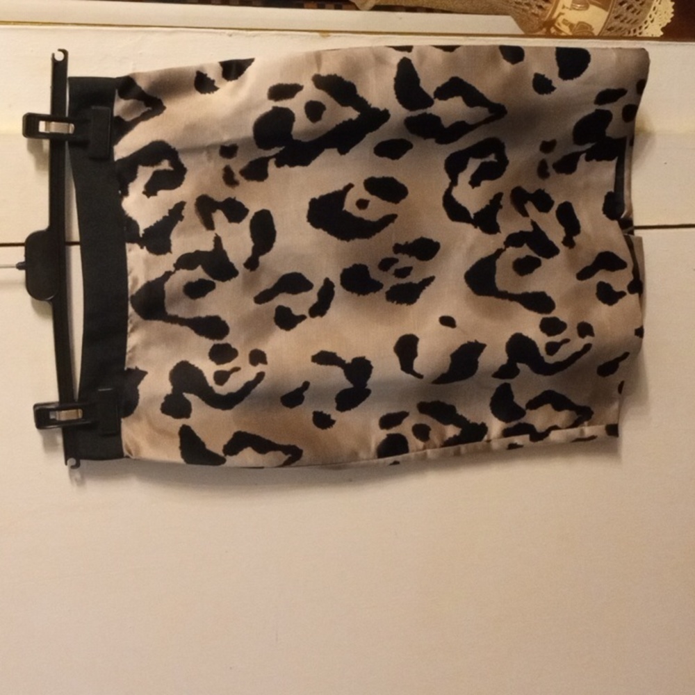 Animal Print Skirt